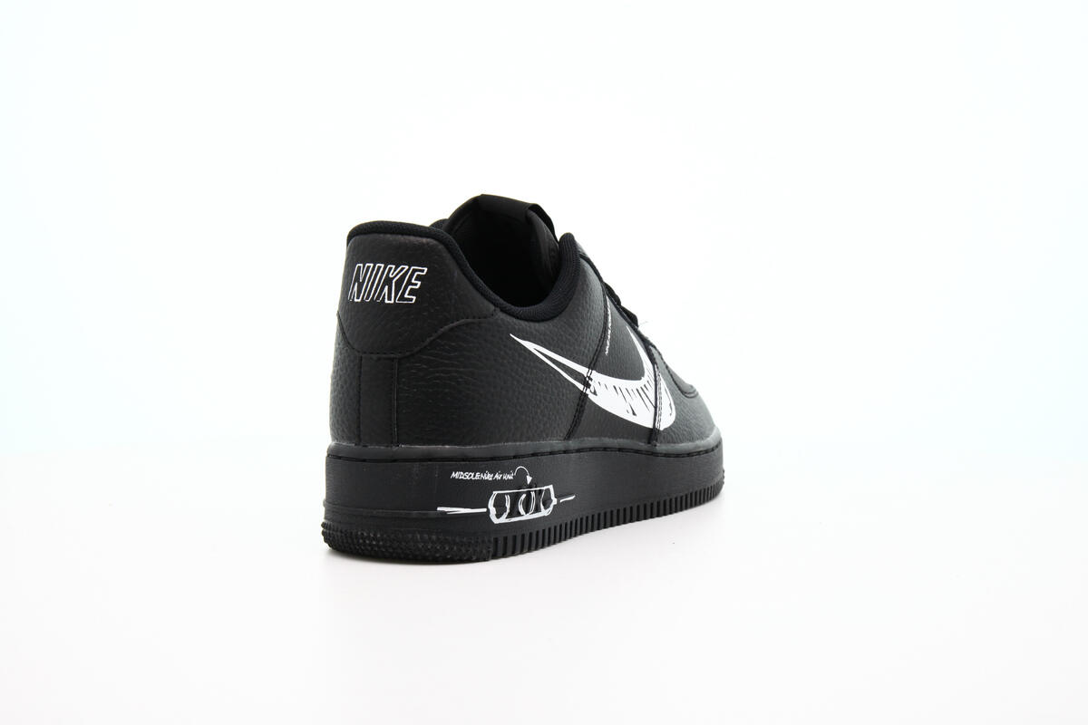 Nike air force 1 utility damen schwarz on sale